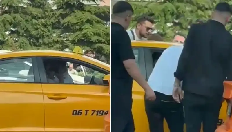 Trafikte Yaşanan Şok Olay: Taksi Şoförüne Yumruklu Saldırı!