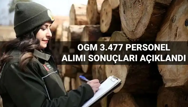 OGM 2025 Personel Alım İlanı Sonuçları Açıklandı: Şoför ve Temizlik Personeli
