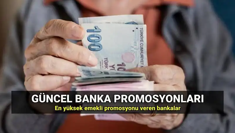 Emekli Promosyonları 2025: En Yüksek ve En Düşük Tutarları Öğrenin!