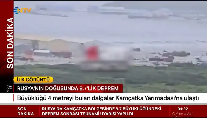 Kamçatka Kıyılarında Tespit Edilen İlk Tsunami Dalgaları: Uzmanlar Ne Diyor?