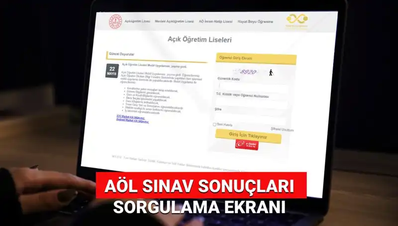 AÖL Sınav Sonuçları Sorgulama Ekranı: 2025'te Açıklanacak Mı?