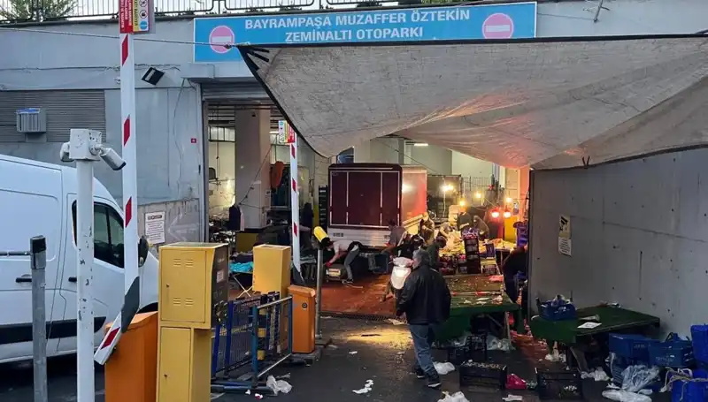 Pazar Yerinde Biber Gazı Krizi: Alışveriş Sırada Hayal Kırıklığı